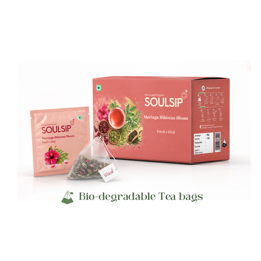 Moringa Hibiscus Bloom (20 Tea Bags)