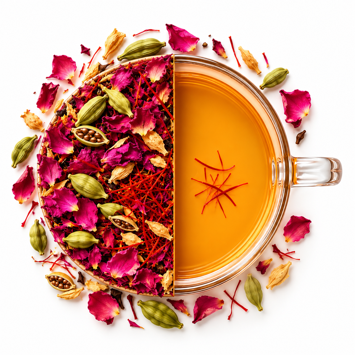 Kesar Gulab Chai