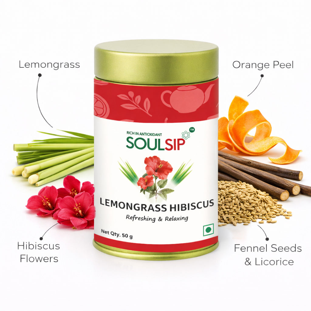 Lemongrass Hibiscus Tea