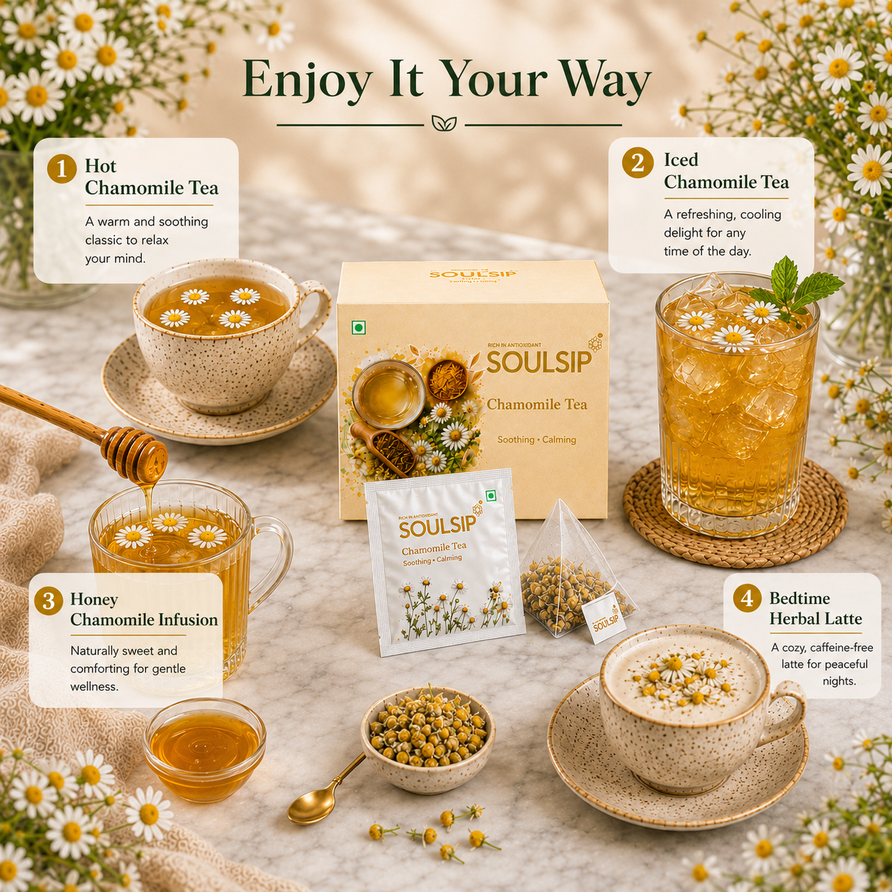 Chamomile Tea (20 Tea Bags)