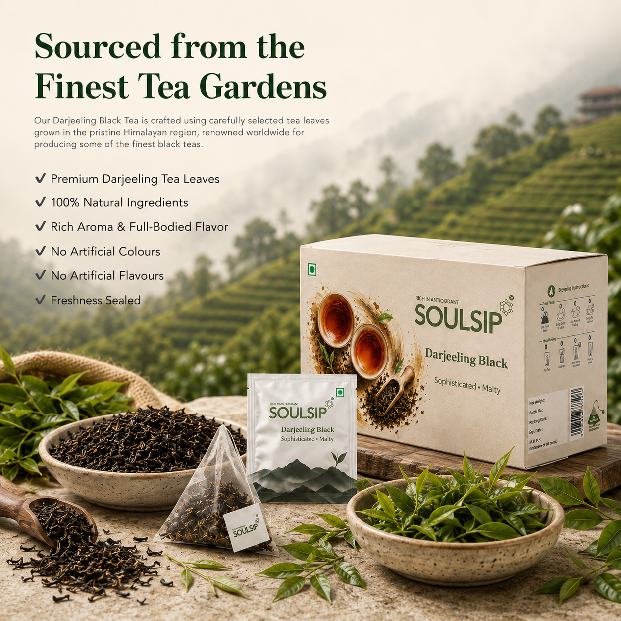 Darjeeling Black (20 Tea Bags)