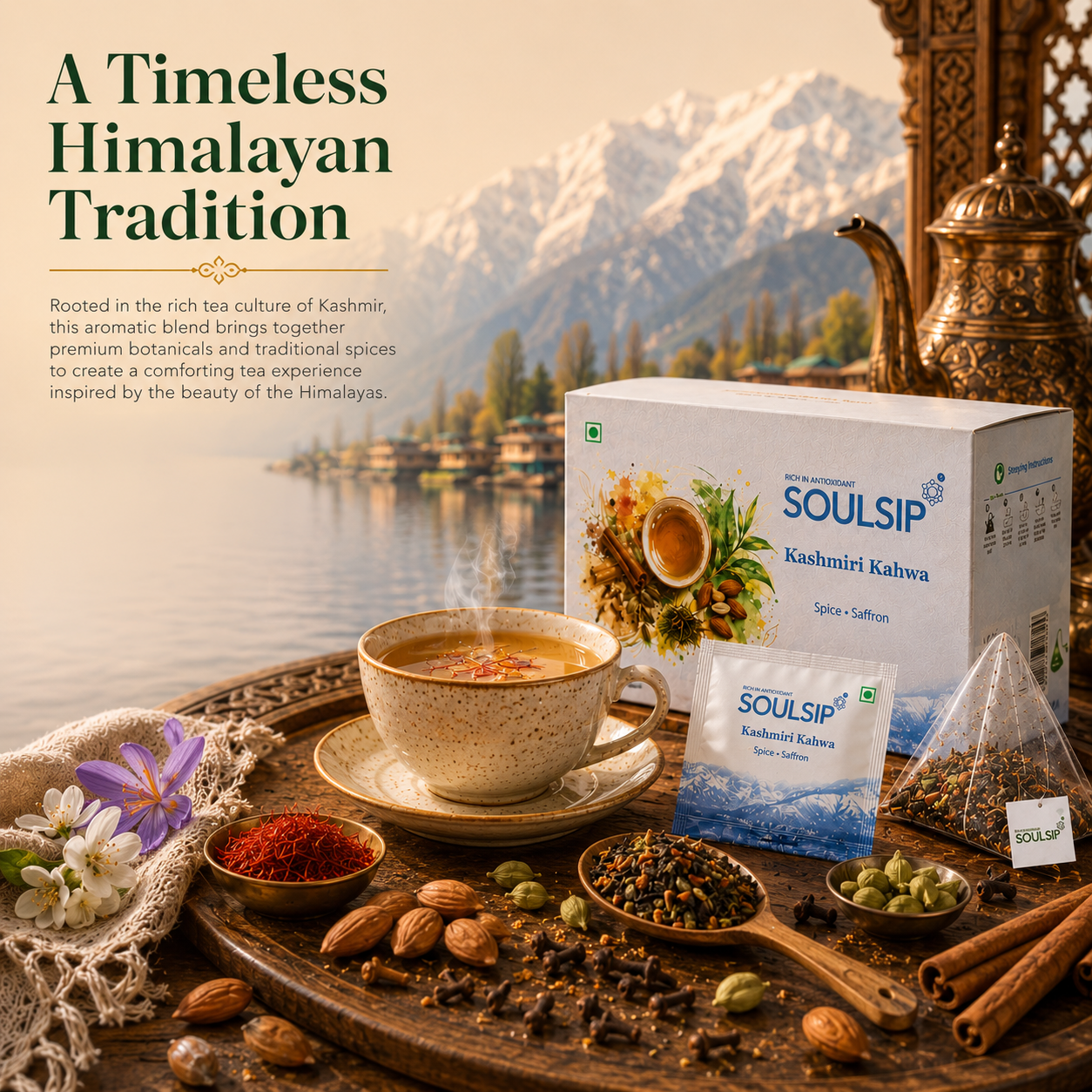 Kashmiri Kahwa (20 Tea Bags)