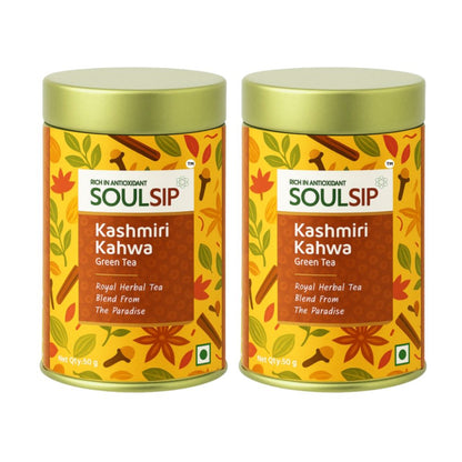 Kashmiri Kahwa - (Green Tea)