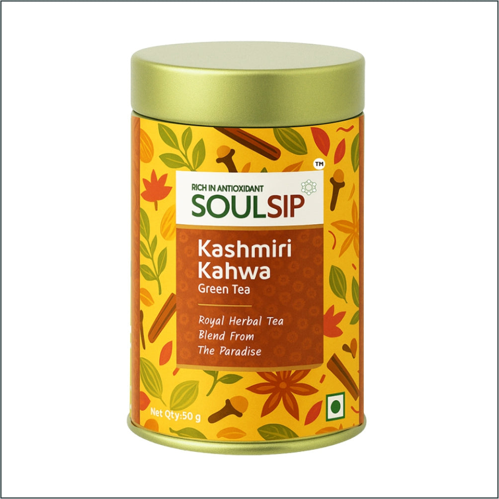 Kashmiri Kahwa - (Green Tea)