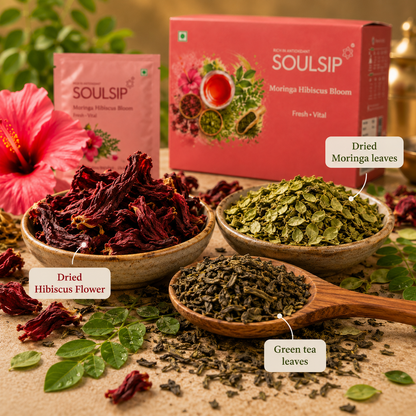 Moringa Hibiscus Bloom (20 Tea Bags)