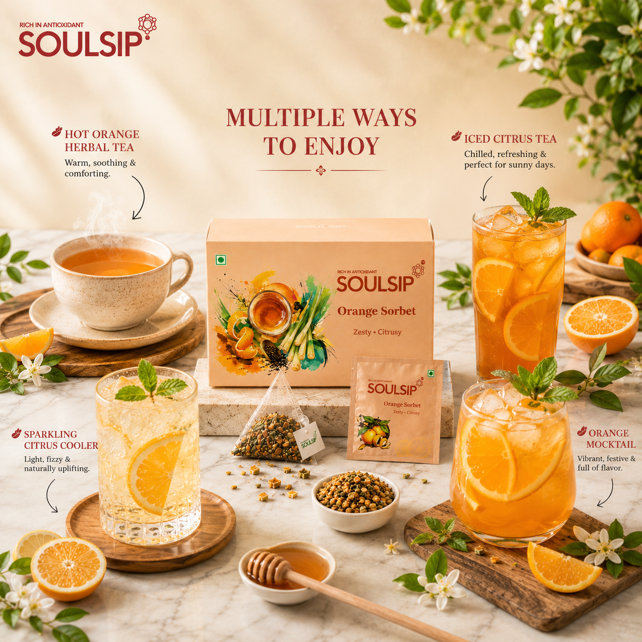 Orange Sorbet (20 Tea Bags)