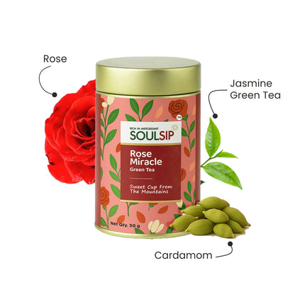 Rose Miracle - (Green Tea)