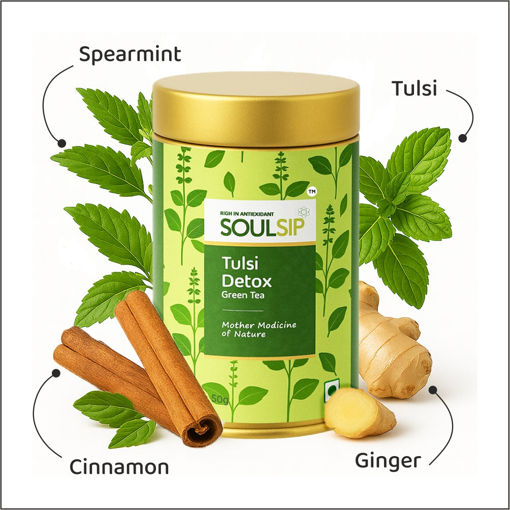 Tulsi Detox- (Green Tea)