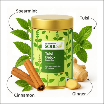 Tulsi Detox- (Green Tea)